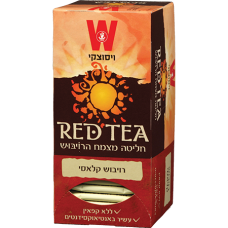 Чай ройбуш классический Wissotzky Red tea rooibos classic Wissotzky 25 пак*2 гр
